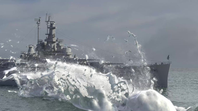 Studio X Project - Operation Highjump - Ocean simulation